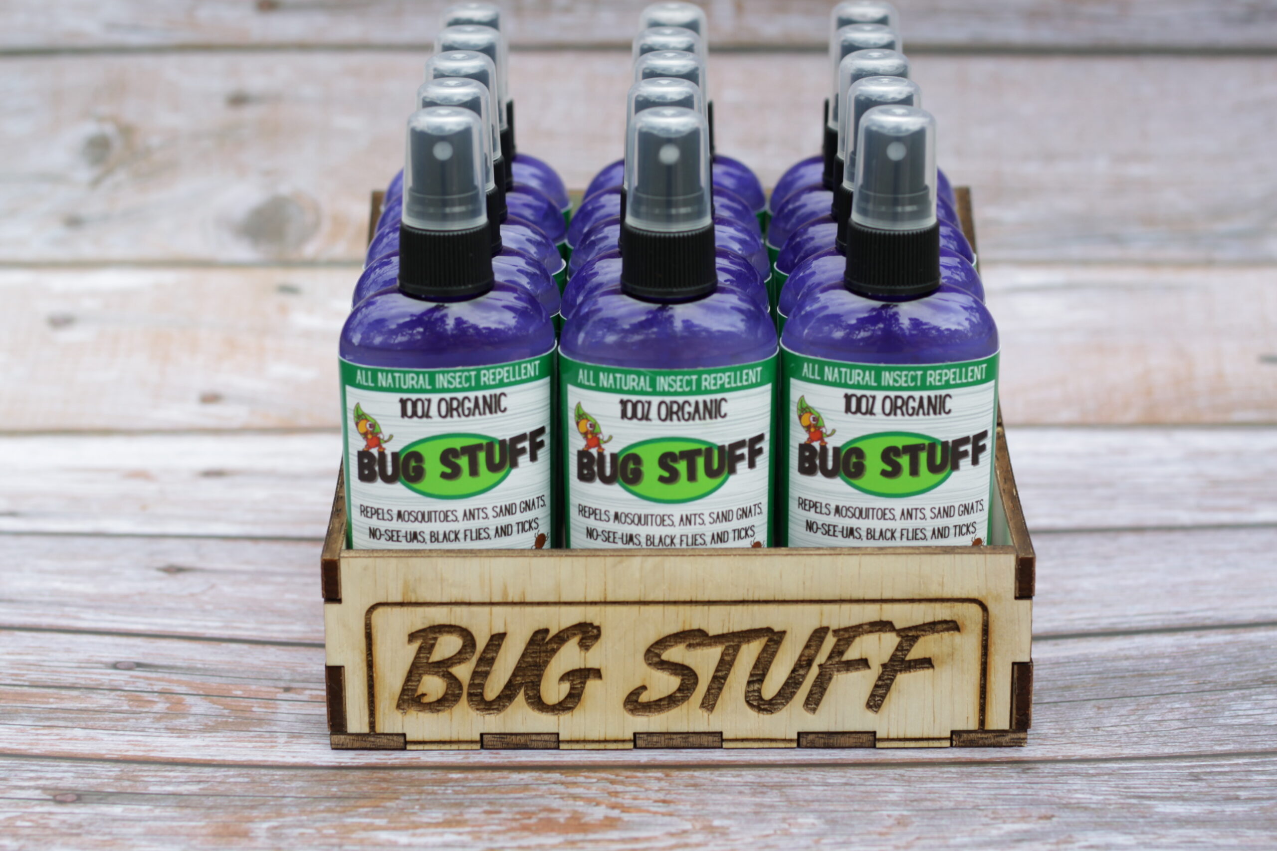 Organic Bug Repellant 15 Bottles